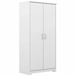 Storage Cabinets*Bush Furniture Cabot 61"H Tall Storage Cabinet with 4 Shelves, (WC31999) White