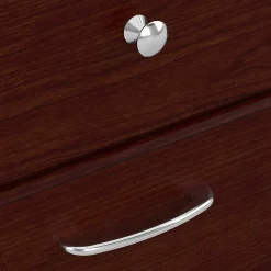 Corner Desks*Bush Furniture Cabot L Shaped Desk, (WC31430K) Harvest Cherry