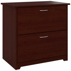 File Cabinets*Bush Furniture Cabot Lateral File Cabinet, (WC31480) Harvest Cherry