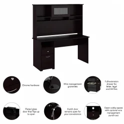 Computer Desks*Bush Furniture Cabot 60