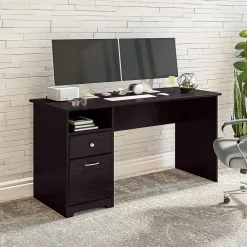 Computer Desks*Bush Furniture Cabot 60"W Computer Desk with Drawers, (WC31860) Espresso Oak