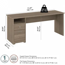 Office Desks*Bush Furniture Cabot 72