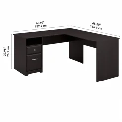 L-Desks*Bush Furniture Cabot 60