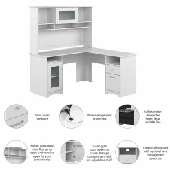 Computer Desks*Bush Furniture Cabot 60