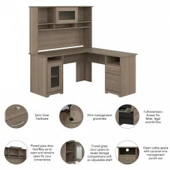 L-Desks*Bush Furniture Cabot 60