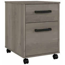 File Cabinets*Bush Furniture City Park 2 Drawer Mobile File Cabinet, (CPF116DG-03) Driftwood Gray