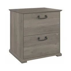 File Cabinets*Bush Furniture Homestead 2-Drawer Lateral File Cabinet, Letter/Legal Size, Lockable, Driftwood Gray (HOF129DG-03)