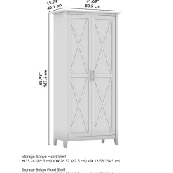 Storage Cabinets*Bush Business Furniture Bush Furniture Key West 65.98