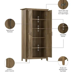 Storage Cabinets*Bush Business Furniture Bush Furniture Key West 65.98