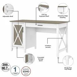 Office Desks*Bush Furniture Key West 54