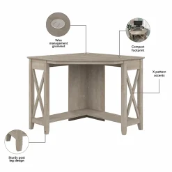Corner Desks*Bush Furniture Key West 34