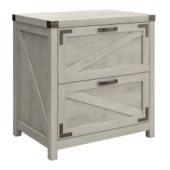 File Cabinets*Bush Furniture Knoxville 2-Drawer Lateral File Cabinet, Cottage White (CGF129CWH-03)