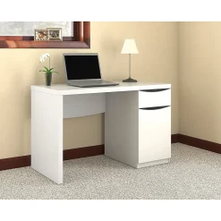 Computer Desks*Bush Furniture Montrese 48"W Computer Desk, Pure White (MY72117-03)