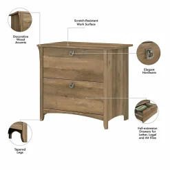 L-Desks*Bush Furniture Salinas 60