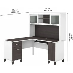 L-Desks*Bush Furniture Somerset 60