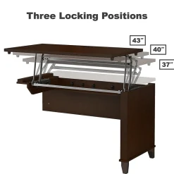 L-Desks*Bush Furniture Somerset 72