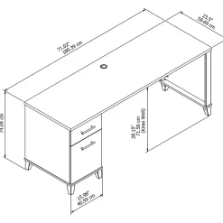 Computer Desks*Bush Furniture Somerset 72