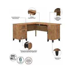 L-Desks*Bush Furniture Somerset 60