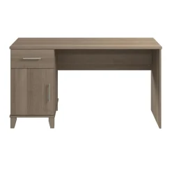Computer Desks*Bush Furniture Somerset 54"W Office Desk with Drawer and Storage Cabinet, Ash Gray (WC81654)