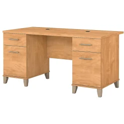 Computer Desks*Bush Furniture Somerset 60"W Desk, (WC81428) Maple Cross