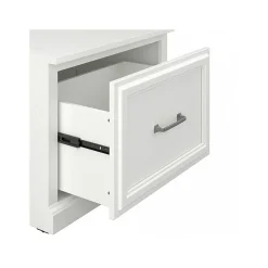 Storage Cabinets*Bush Furniture Woodland 24W Hall Tree and Small Shoe Bench with Drawer, White Ash (WDL007WAS)