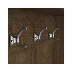 Storage Cabinets*Bush Furniture Woodland 40W Hall Tree and Shoe Storage Bench with Doors, Ash Brown (WDL001ABR)