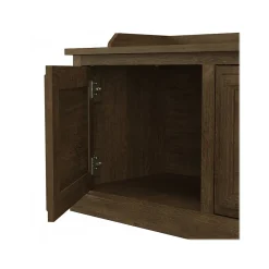 Storage Cabinets*Bush Furniture Woodland 40W Entryway Bench with Doors, Ash Brown (WDL005ABR)