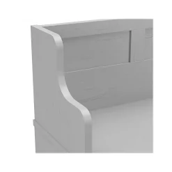 Storage Cabinets*Bush Furniture Woodland 40W Entryway Bench with Doors, Cape Cod Gray (WDL005CG)