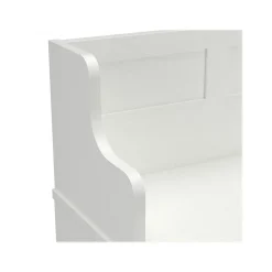 Storage Cabinets*Bush Furniture Woodland 40W Entryway Bench with Doors, White Ash (WDL005WAS)