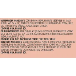 Ferrero Rocher Butterfinger, CRUNCH, and Baby Ruth Assorted Minis Candy Bars, 32.4oz (FEU71526)