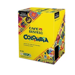 Cafe Bustelo 100% Colombian Coffee Keurig® K-Cup® Pods, Medium Roast, 24/Box (6107)