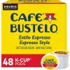 Cafe Bustelo Espresso Style Coffee Keurig® K-Cup® Pods, Dark Roast, 48/Box (5000346117)