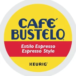 Cafe Bustelo Espresso Style Coffee Keurig® K-Cup® Pods, Dark Roast, 48/Box (5000346117)