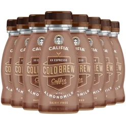 CALIFIA FARMS Cold Brew Coffee Xx Espresso With Almond Milk, 10.5 oz, 8/Pack (902-00447)