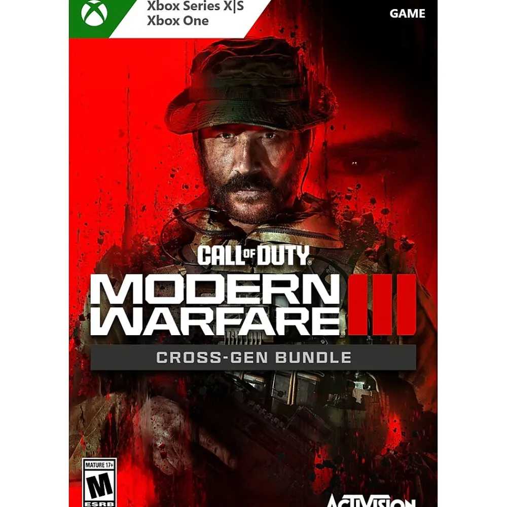 Discount Microsoft Call of Duty: Modern Warfare III: Cross-Gen Bundle Edition, Xbox Series X|S, Xbox One (Digital)