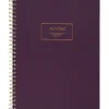Notebooks|Cambridge Fashion Twinwire Business Notebook, 80 Sheets, 9-1/2" x 7-1/4", Purple (49556)