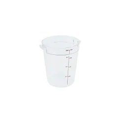Cambro 8 Qt. Camwear® Food Storage Container, 9 15/16" D X 10 7/8" H, Clear (RFSCW8135)