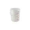 Cambro 22 Qt. Pail, White, 1/Pack (PWB22148)