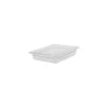 Cambro 1/2 Size 2 1/2" Deep Camwear® Food Pan, 2 1/2" H x 12 3/4" W x 10 3/8" D, Clear (22CW135)