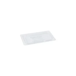 Cambro 1/4 Size Camwear® Cover, 1" H x 6 1/3" W x 10 2/5" D, Clear (40CWCH135)