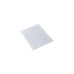Cambro 1/2 Size Camwear® Seal Cover, 12 3/4" L x 10 7/16" W, Translucent (20PPCWSC438)