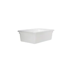 Cambro 18269P148, 13 Gal White Polycarbonate Food Storage Boxes, White