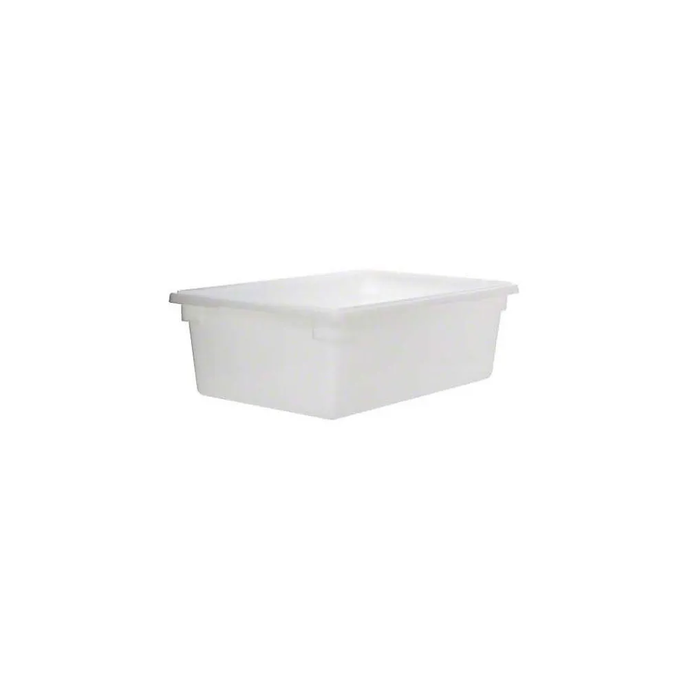 Cambro 18269P148, 13 Gal White Polycarbonate Food Storage Boxes, White