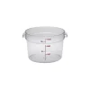 Cambro RFSCW12, 12 qt Polycarbonate Food Storage Container - Camwear Round