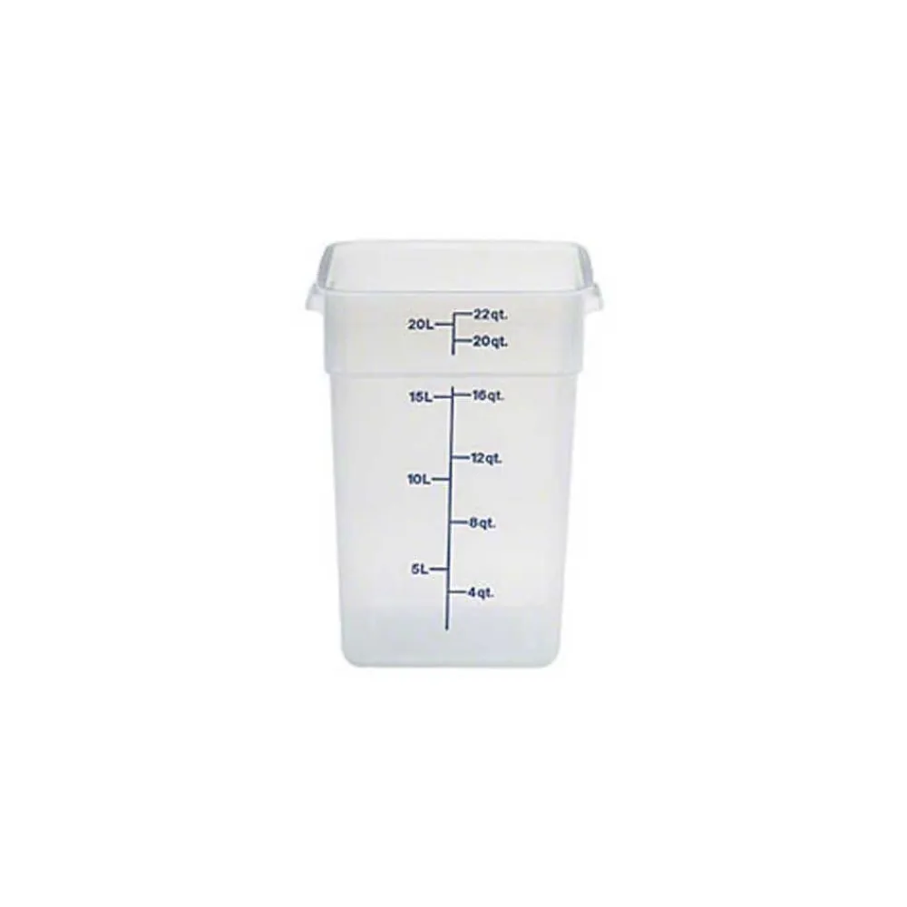 Cambro 22SFSPP190, 22 qt Polypropylene Food Storage Container - CamSquare