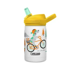 CamelBak Eddy + Kids Water Bottle, Biking Dogs, 12 Oz. (2665107035)