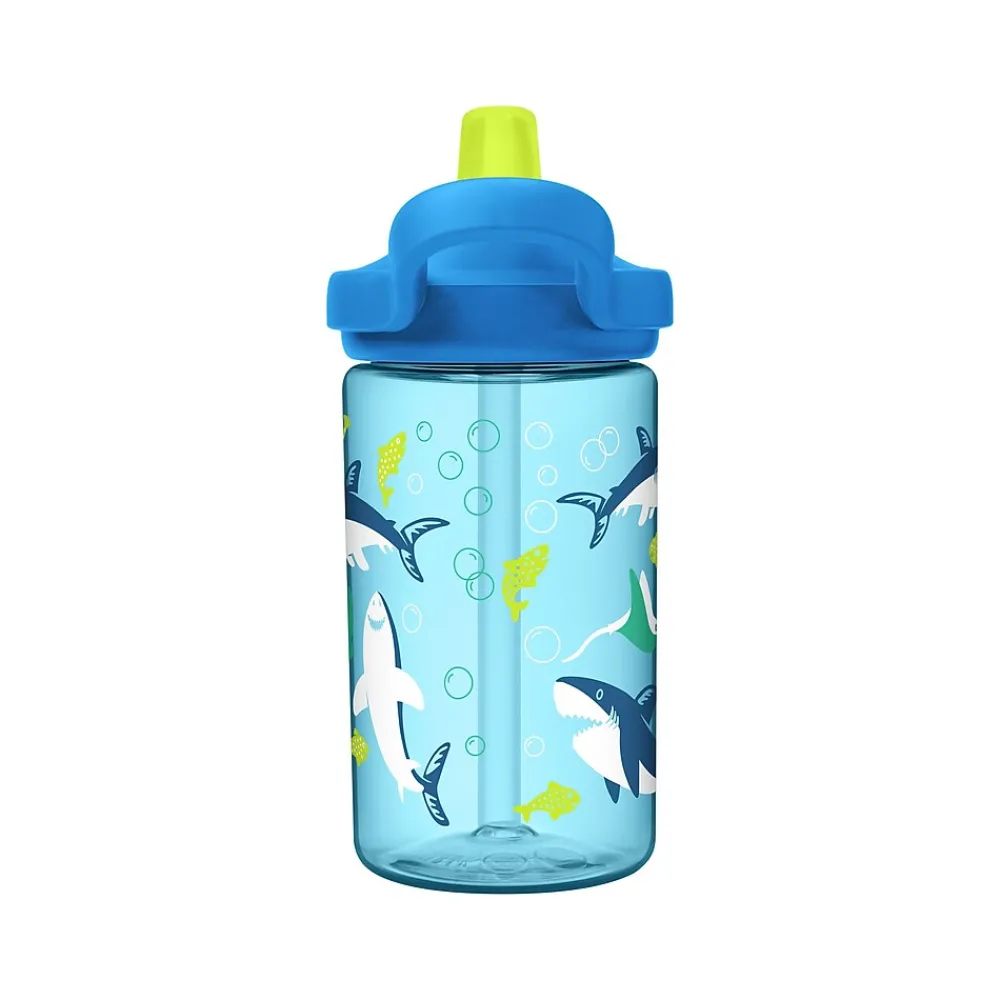 CamelBak Eddy + Kids Water Bottle, Sharks And Rays, 14 Oz. (2472402041)