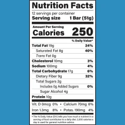 Cando Gluten Free Almond Butter Chocolate Chip Granola Bar, 4 Bars/Box(367-00001)