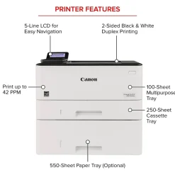 Canon imageCLASS LBP246dw Laser Printer, Single-Function, Print (5952C005)