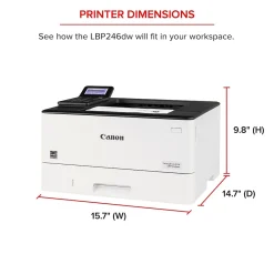 Canon imageCLASS LBP246dw Laser Printer, Single-Function, Print (5952C005)